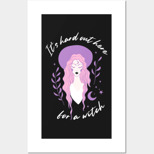 Witchy girl Posters and Art